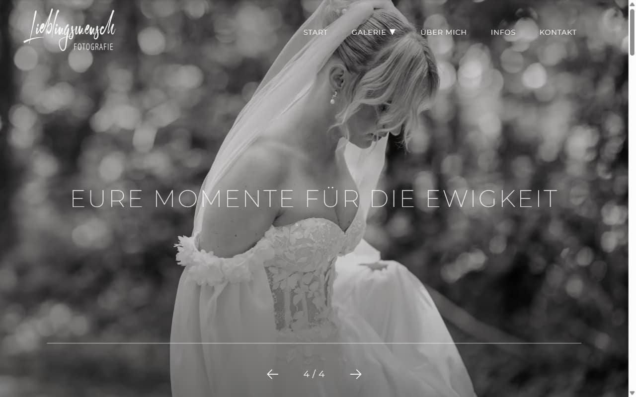 Lieblingsmensch Fotografie – Desktop Vorschau